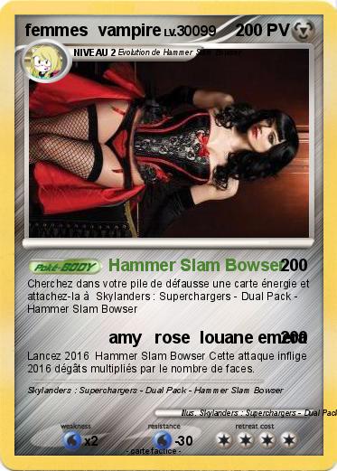 Pokemon femmes  vampire