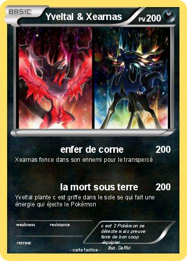 Pokemon Yveltal & Xearnas