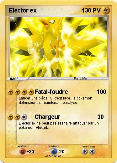 Pokemon Elector ex