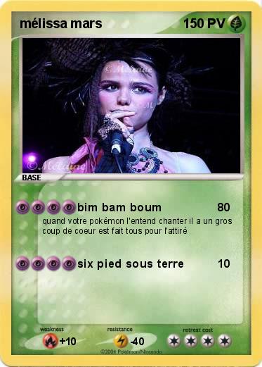 Pokemon mélissa mars