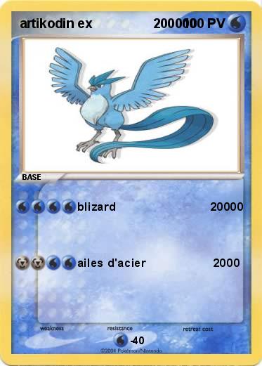 Pokemon artikodin ex                 200000 