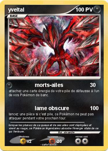 Pokemon yveltal