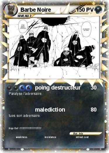 Pokemon Barbe Noire