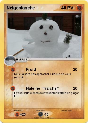 Pokemon Neigeblanche