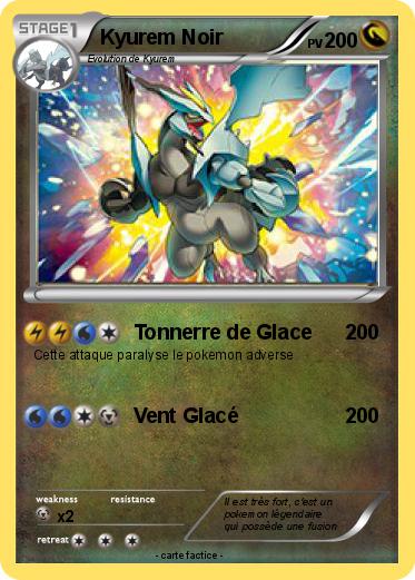 Pokemon Kyurem Noir