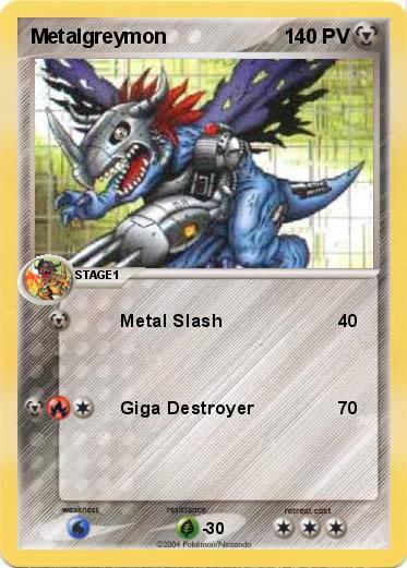 Pokemon Metalgreymon