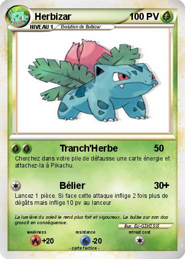 Pokemon Herbizar