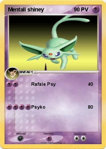 Pokemon Mentali shiney