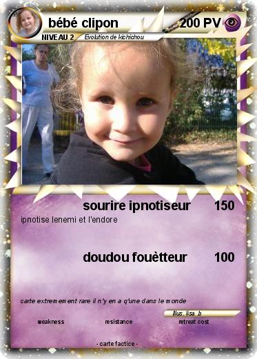 Pokemon bébé clipon