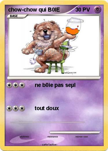 Pokemon chow-chow qui B0IE