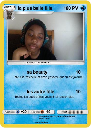 Pokemon la plus belle fille