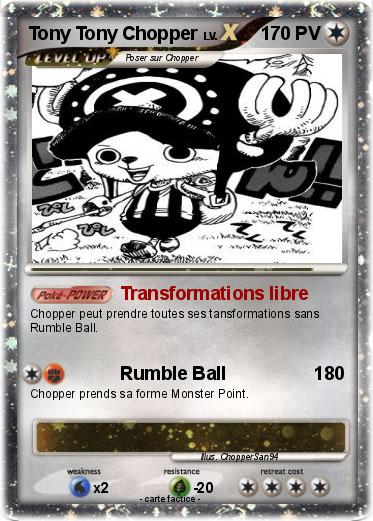 Pokemon Tony Tony Chopper