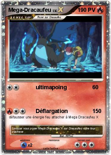 Pokemon Mega-Dracaufeu