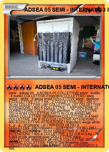 Pokemon ADSEA 05 SEMI - INTERNATO 3 IME