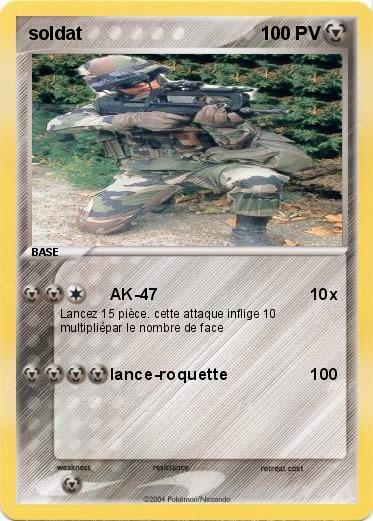 Pokemon soldat