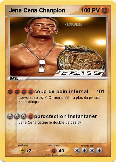 Pokemon Jene Cena Chanpion