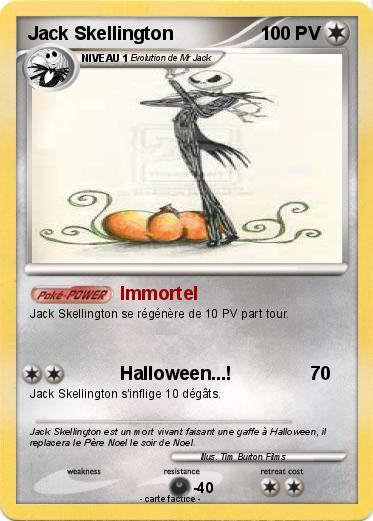 Pokemon Jack Skellington