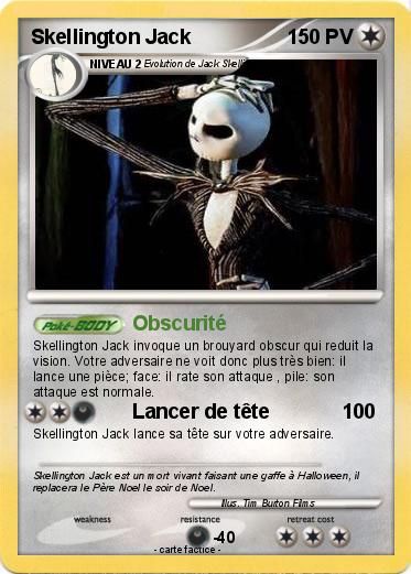 Pokemon Skellington Jack