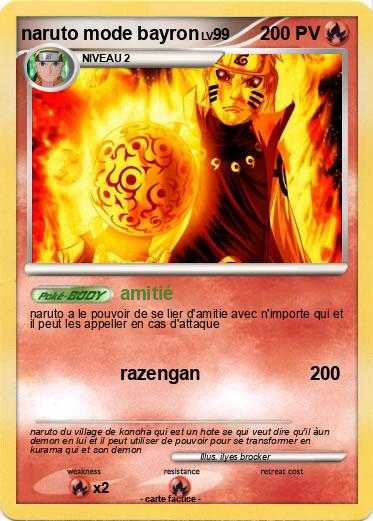 Pokemon naruto mode bayron