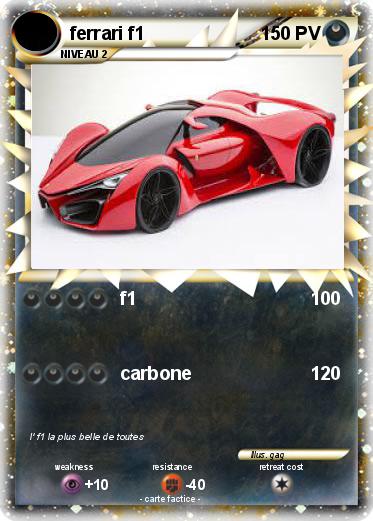 Pokemon ferrari f1