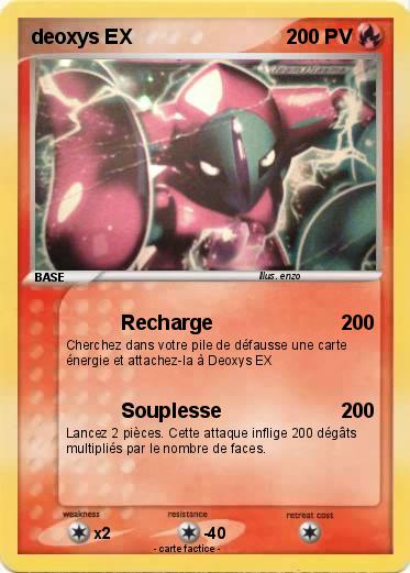 Pokemon deoxys EX