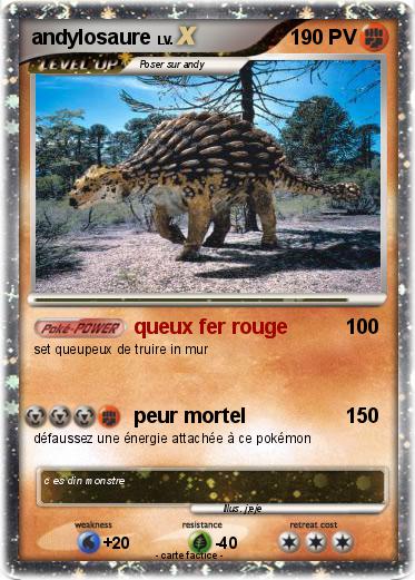 Pokemon andylosaure