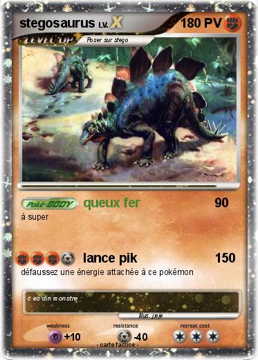 Pokemon stegosaurus