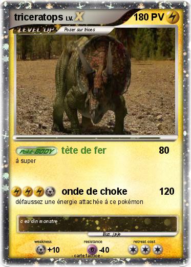 Pokemon triceratops