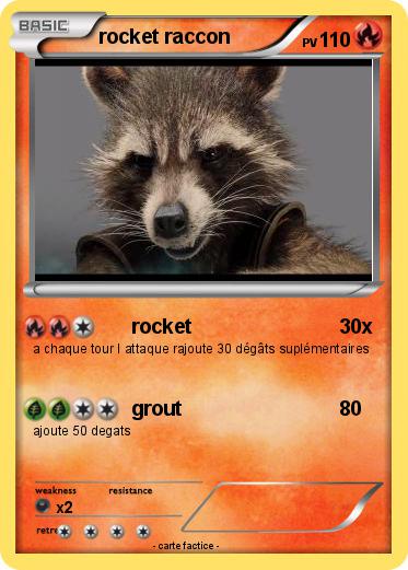Pokemon rocket raccon