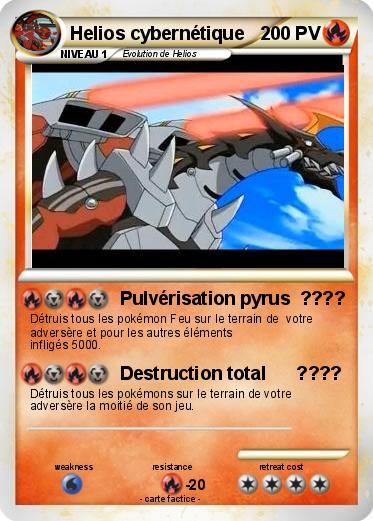 Pokemon Helios cybernétique