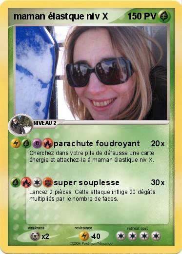 Pokemon maman élastque niv X