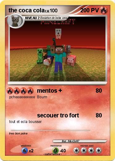 Pokemon the coca cola