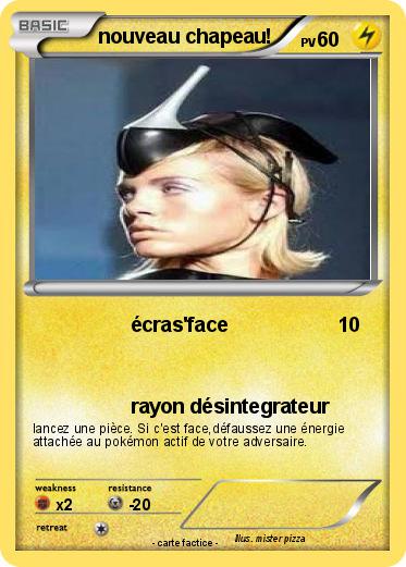 Pokemon nouveau chapeau!