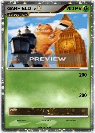 Pokemon GARFIELD