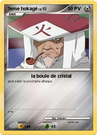 Pokemon 3eme hokagé