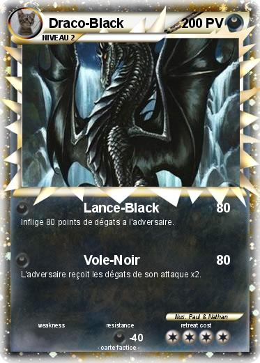 Pokemon Draco-Black