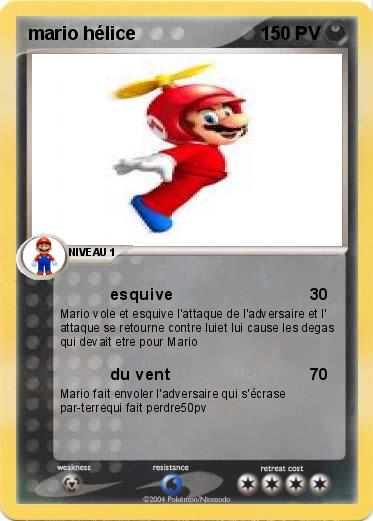 Pokemon mario hélice