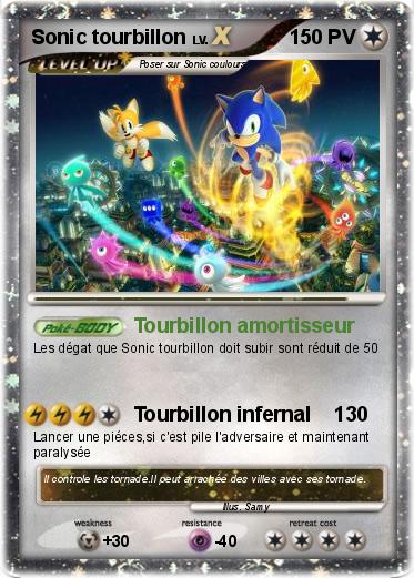 Pokemon Sonic tourbillon