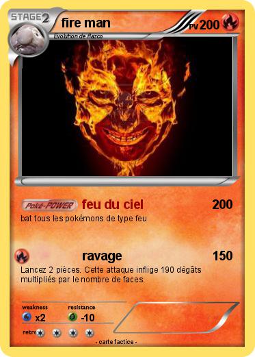 Pokemon fire man