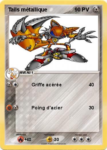 Pokemon Tails métallique