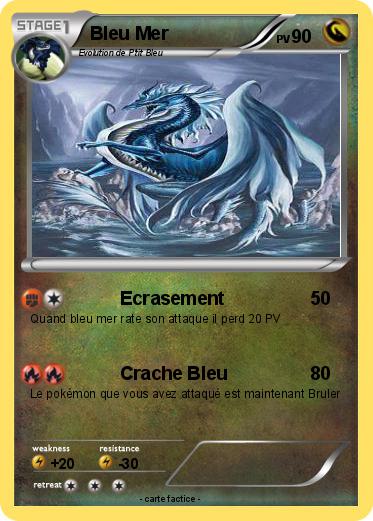 Pokemon Bleu Mer
