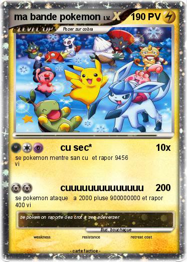 Pokemon ma bande pokemon