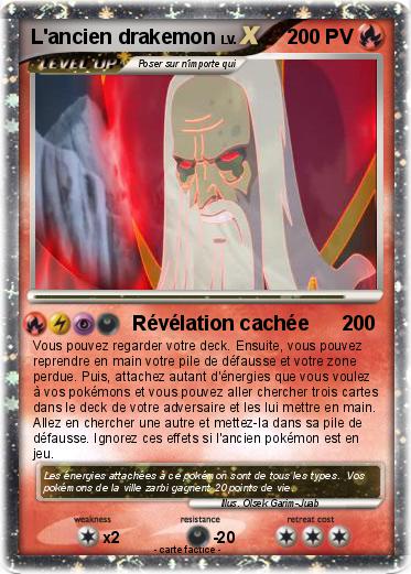 Pokemon L'ancien drakemon