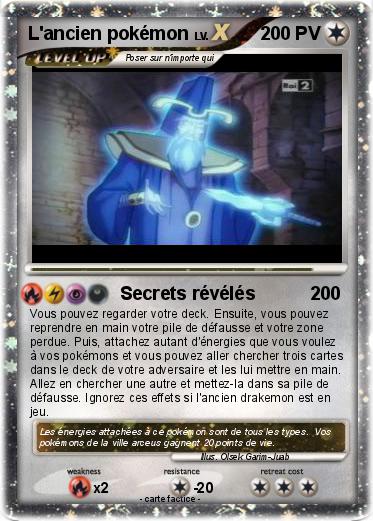 Pokemon L'ancien pokémon