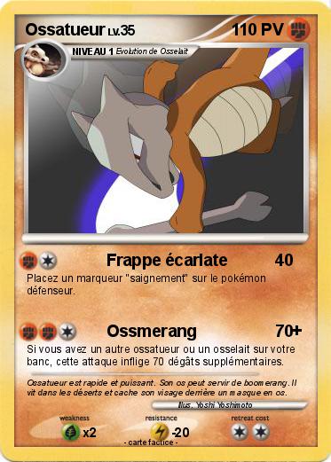 Pokemon Ossatueur