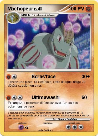 Pokemon Machopeur