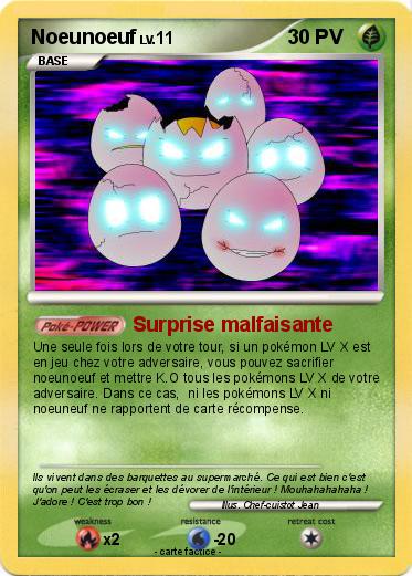 Pokemon Noeunoeuf