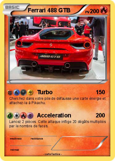 Pokemon Ferrari 488 GTB
