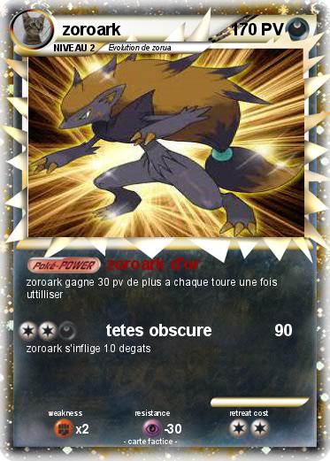 Pokemon zoroark