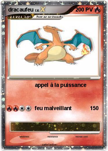 Pokemon dracaufeu